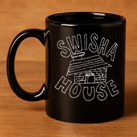 Swisha House Funny 11oz C Handle Ceramic Mug