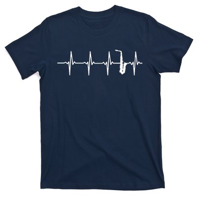 Saxophone Heartbeat For Saxophonists T-Shirt