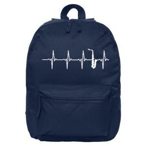 Saxophone Heartbeat For Saxophonists 16 in Basic Backpack