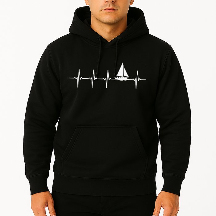 Sailing Heartbeat For Sailors Hoodie