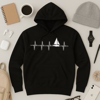 Sailing Heartbeat For Sailors Hoodie