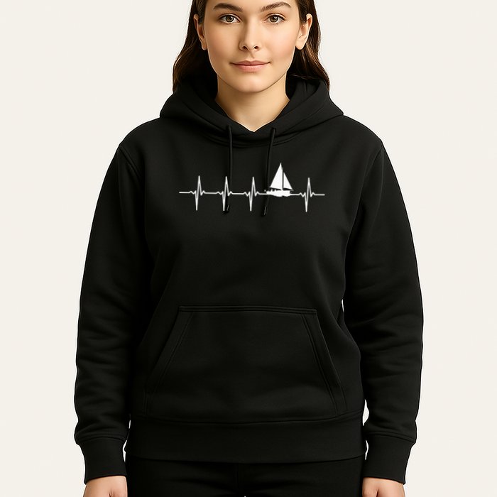 Sailing Heartbeat For Sailors Hoodie
