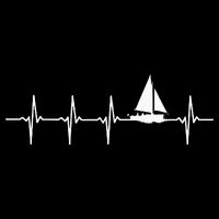 Sailing Heartbeat For Sailors Hoodie