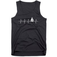 Sailing Heartbeat For Sailors Tank Top