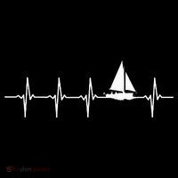 Sailing Heartbeat For Sailors Wool Snapback Cap