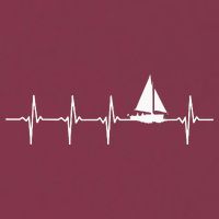 Sailing Heartbeat For Sailors 16oz Travel Tumbler