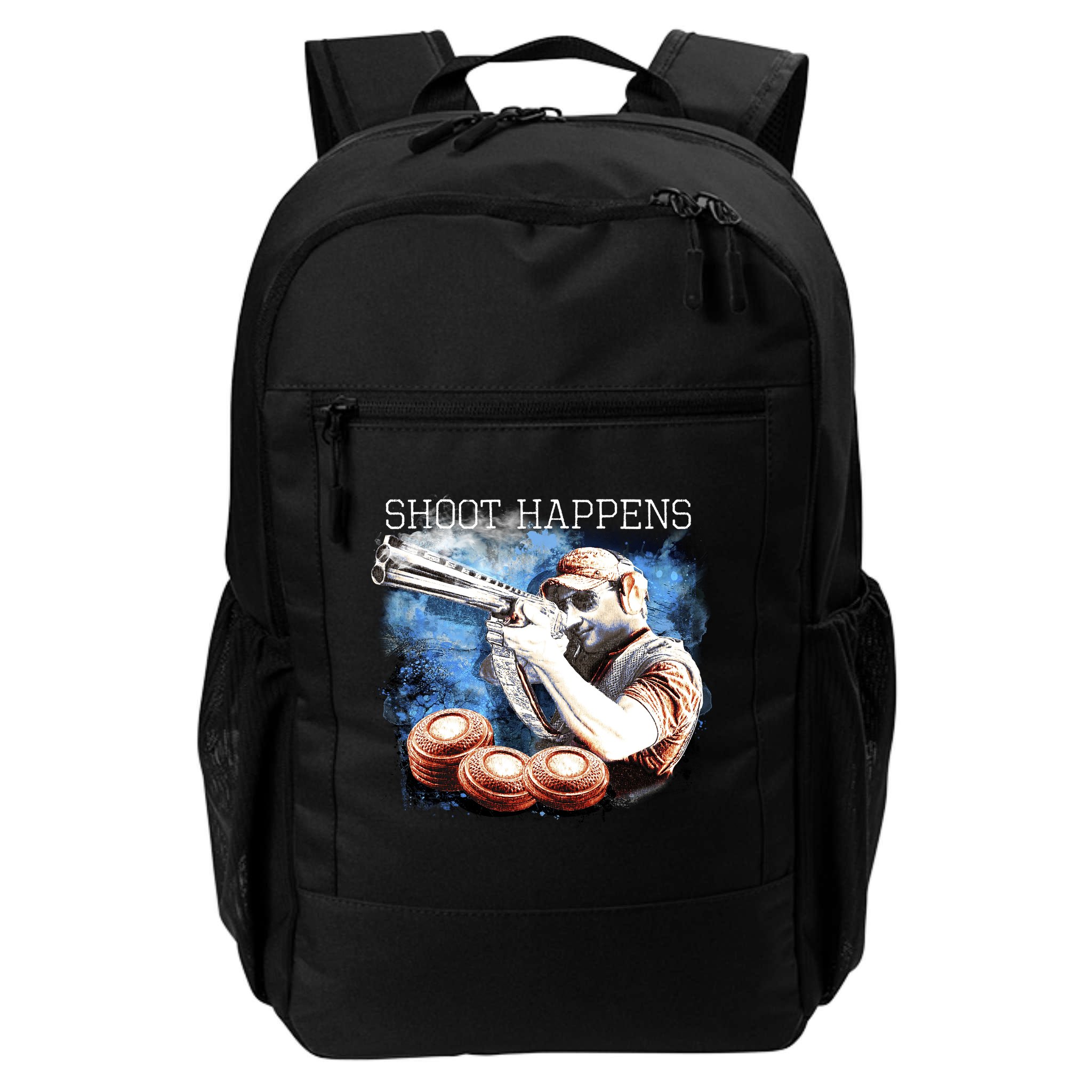 Shoot Happens Funny Trap Shooting Backpack