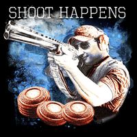 Shoot Happens Funny Trap Shooting Flatbill Hat
