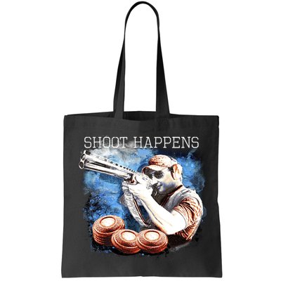 Shoot Happens Funny Trap Shooting Bag