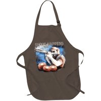 Shoot Happens Funny Trap Shooting Apron
