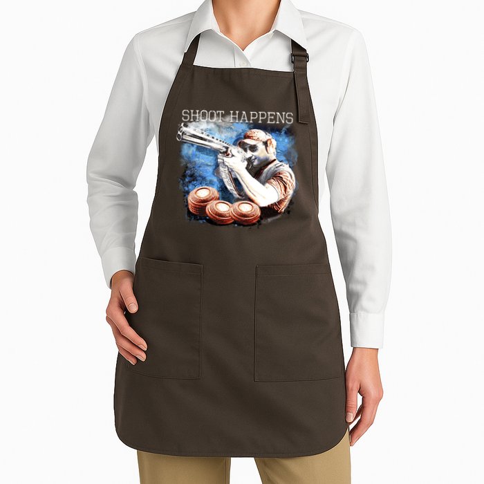 Shoot Happens Funny Trap Shooting Apron