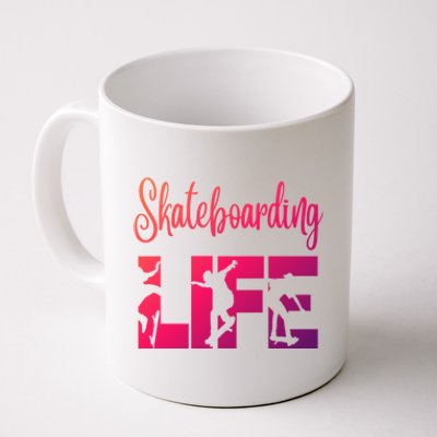 Skaters Having Fun Pro Skateboarding Life Gift For N Gift Coffee Mug