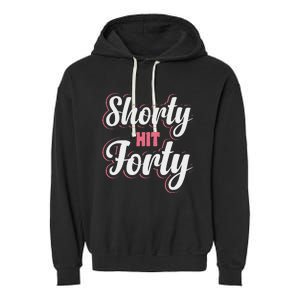 Shorty Hit Forty Garment-Dyed Fleece Hoodie