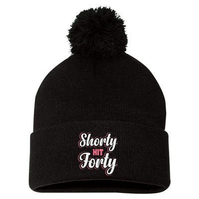 Shorty Hit Forty Pom Pom 12in Knit Beanie