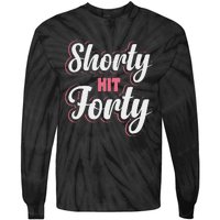 Shorty Hit Forty Tie-Dye Long Sleeve Shirt