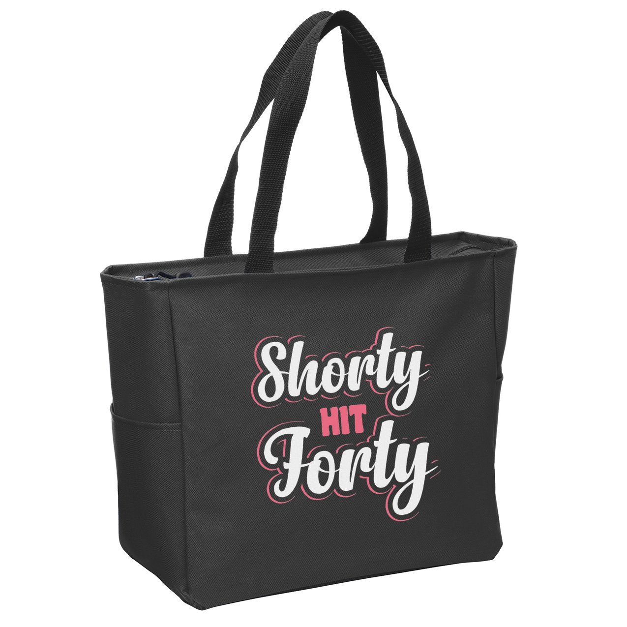 Shorty Hit Forty Zip Tote Bag