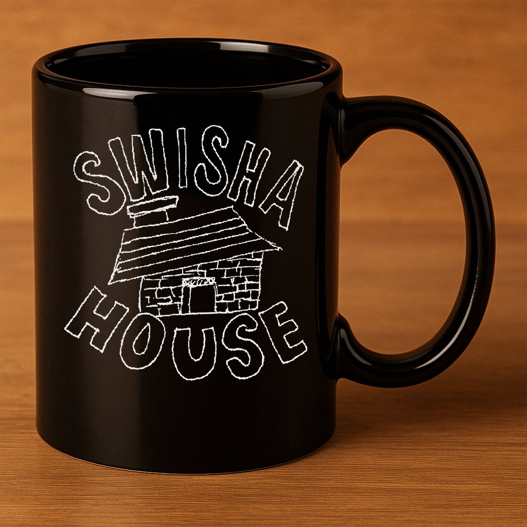 Swisha House Funny 11oz C Handle Ceramic Mug