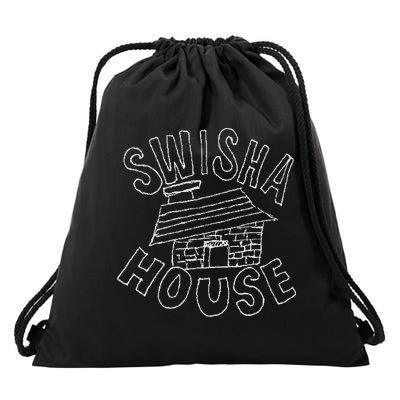 Swisha House Funny Drawstring Bag