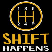 Shift Happens Funny Car Lovers Gift Car Pun 16 in Basic Backpack