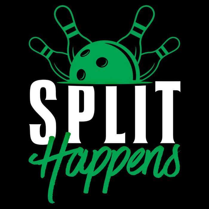 Split Happens Funny Bowling Team Bowler Pin Humor Gift 16 in Basic Backpack