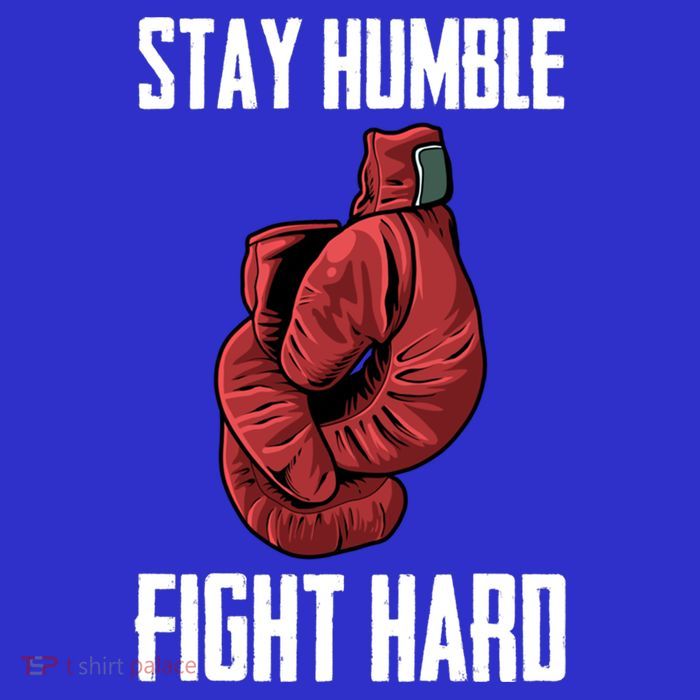 Stay Humble Fight Hard Boxing Gloves Boxer Gift Baby Bodysuit