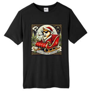 Sleigh High For Christmas Premium Heavyweight Tall Fusion ChromaSoft Performance T-Shirt