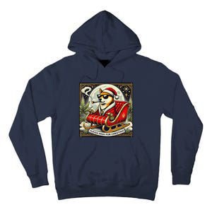 Sleigh High For Christmas Premium Heavyweight Tall Hoodie