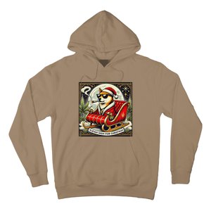 Sleigh High For Christmas Premium Heavyweight Hoodie