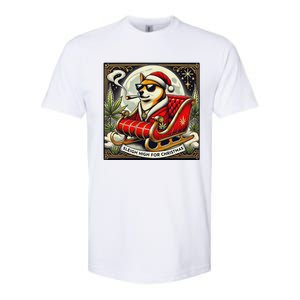 Sleigh High For Christmas Premium Heavyweight Softstyle CVC T-Shirt