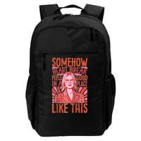 Somehow Heartbreak Feels Good In A Place Like This Raglan Baseball Backpack