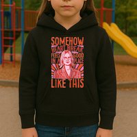 Somehow Heartbreak Feels Good In A Place Like This Raglan Baseball Kids Hoodie