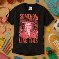 Somehow Heartbreak Feels Good In A Place Like This Raglan Baseball Kids T-Shirt