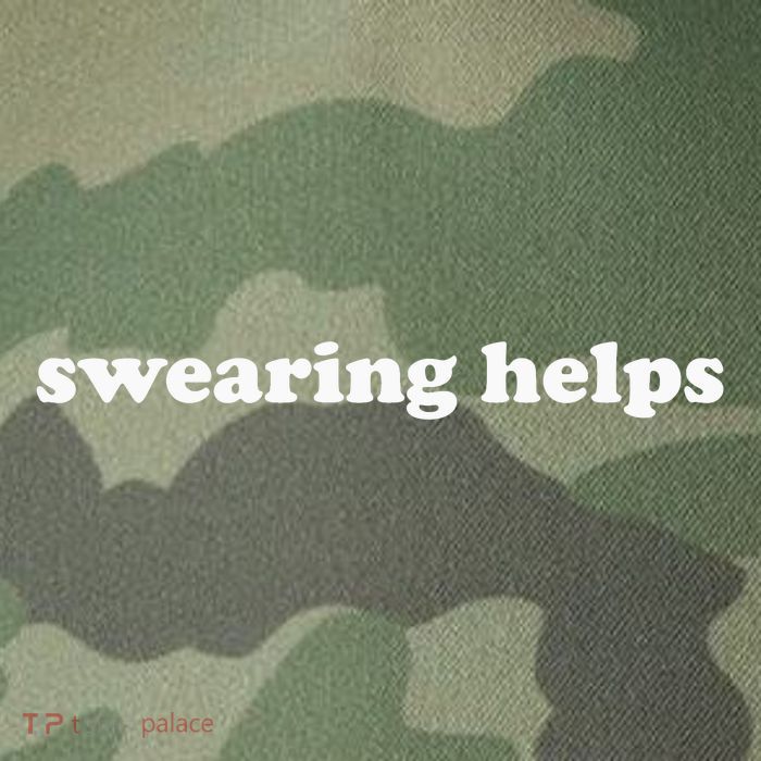 Swearing Helps Funny Curse Word Sarcastic Legacy Tie Dye Trucker Hat