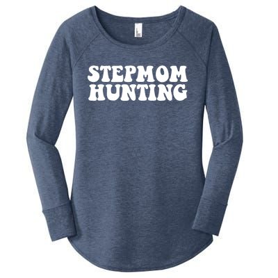 Stepmom Hunting Funny Quote Saying Step Mom Hunting Women's Perfect Tri Tunic Long Sleeve Shirt