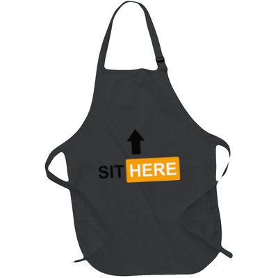 Sit Here Face Sitters Lifestyle Sexy Category Apron
