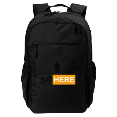 Sit Here Face Sitters Lifestyle Sexy Category Backpack