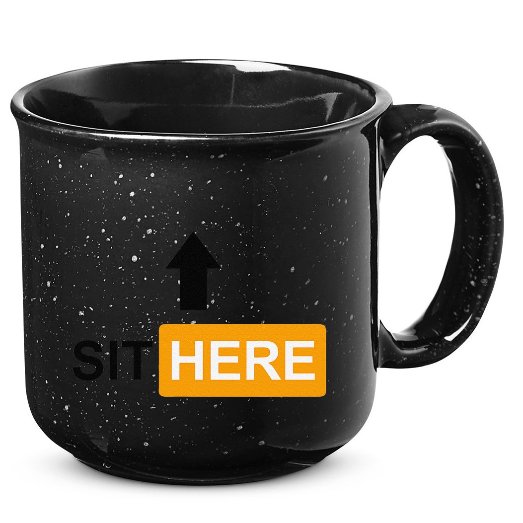 Sit Here Face Sitters Lifestyle Sexy Category 15oz Campfire Ceramic Mug