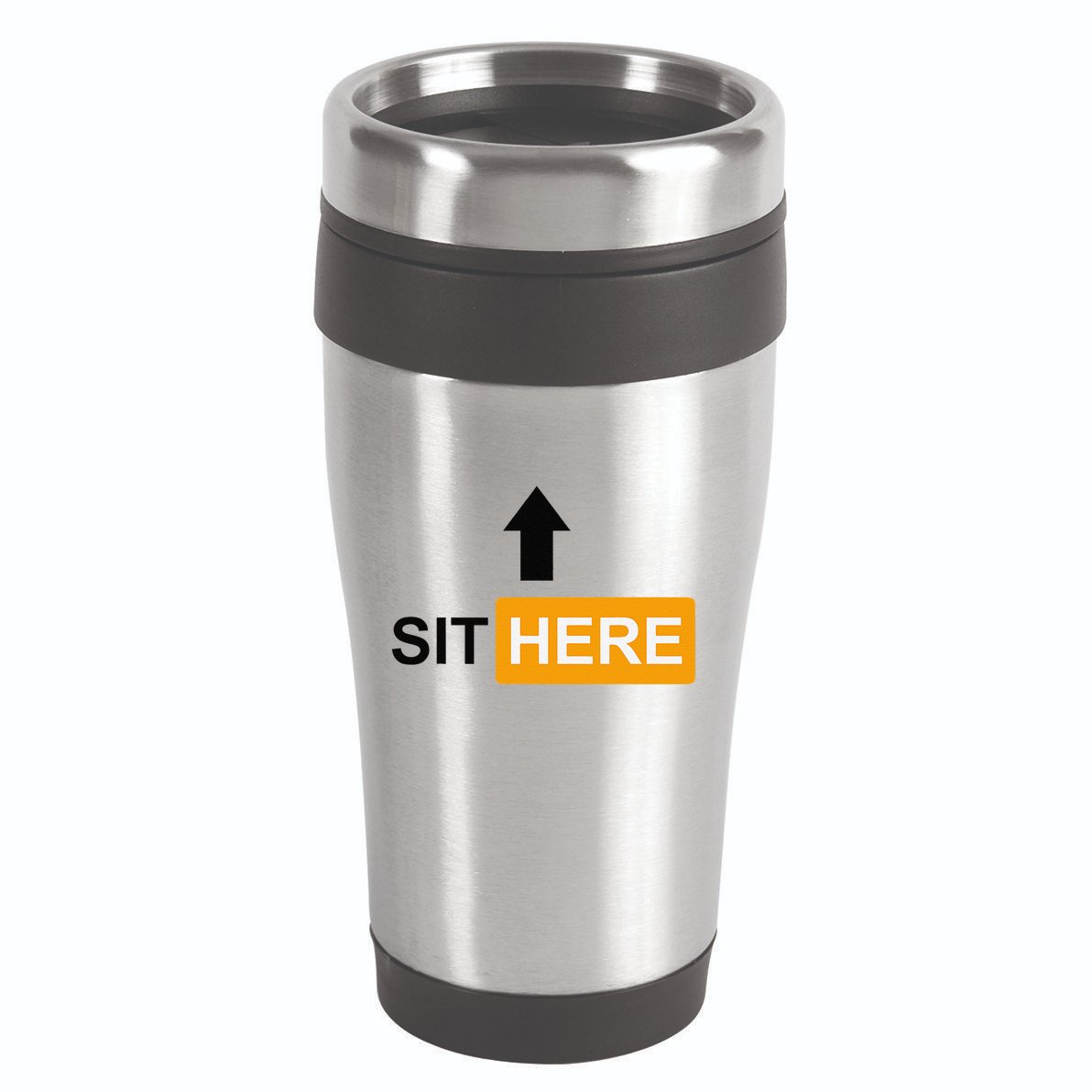 Sit Here Face Sitters Lifestyle Sexy Category 16oz Travel Tumbler