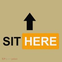 Sit Here Face Sitters Lifestyle Sexy Category T-Shirt