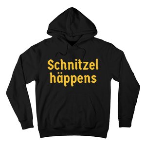 Schnitzel Happens Funny German Beer Oktoberfest Hoodie