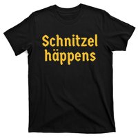 Schnitzel Happens Funny German Beer Oktoberfest T-Shirt