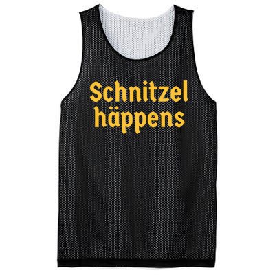 Schnitzel Happens Funny German Beer Oktoberfest Mesh Reversible Basketball Jersey Tank