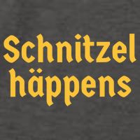 Schnitzel Happens Funny German Beer Oktoberfest Vector Backpack
