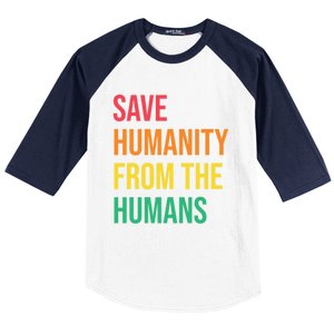 Save Huity From Hu Social Justice Kindness Equality Gift Baseball Sleeve Shirt