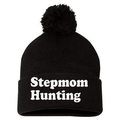 Stepmom Hunting Funny Joke Saying  Pom Pom 12in Knit Beanie
