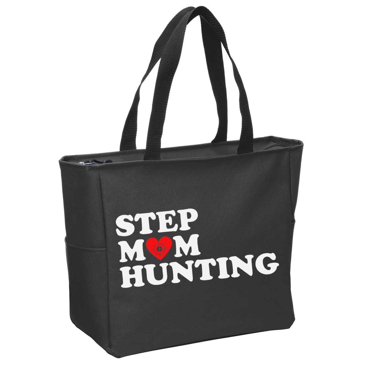 Stepmom Hunting Funny Joke Saying  Zip Tote Bag
