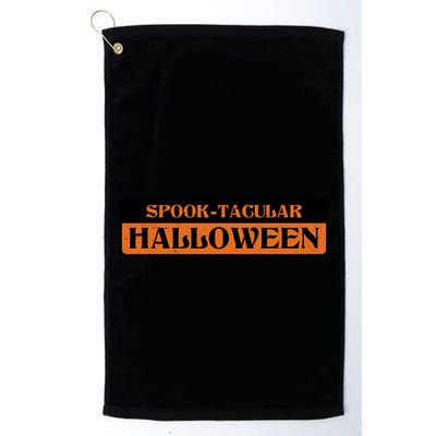 Spooktacular Halloween Festive Golf Towel