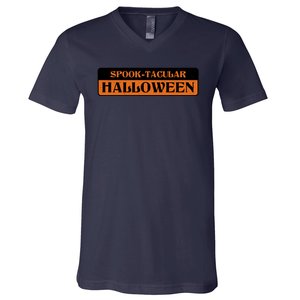 Spooktacular Halloween Festive V-Neck T-Shirt