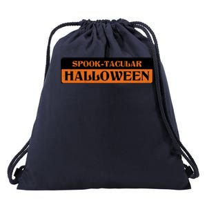 Spooktacular Halloween Festive Drawstring Bag