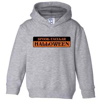 Spooktacular Halloween Festive Toddler Hoodie